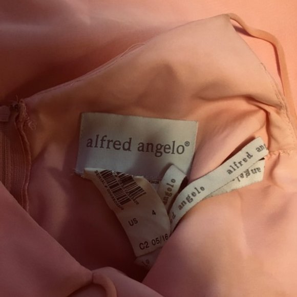 Alfred Angelo Pink  Summer Dress - Picture 4 of 5